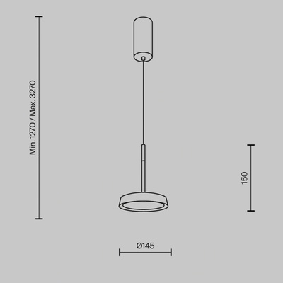 MAYTONI MOD041PL-L15TR3K