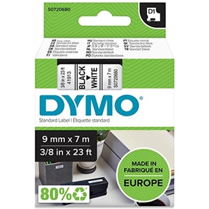 G&G RM-GG-810 / DYMO LM 160 / BLACK ON WHITE - 9mm x 7m (B0006B2ROK)