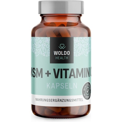 WoldoHealth MSM s vitamínem C 180 kapslí