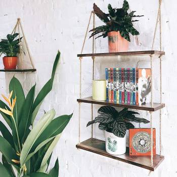 Image 1 of ASIR GROUP Висяща етажерка 120x60 cм смърч (AS1313)