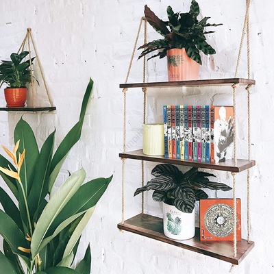 ASIR GROUP Висяща етажерка 120x60 cм смърч (AS1313)