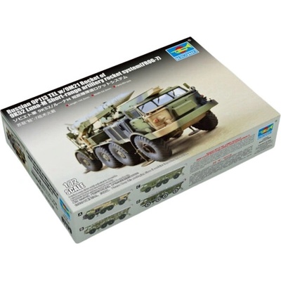Trumpeter 9P113TELw/9M21 Rocket of9K52 Luna-M Short-range artillery1:72