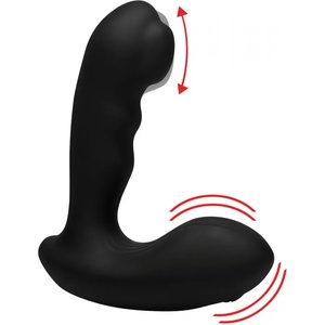 Alpha-Pro 7X P-MILKER Silicone Prostate Stimulator with Milking Bead
