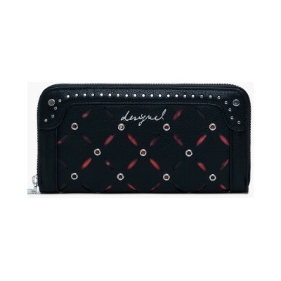 Desigual Portafoglio Donna Nero Černá
