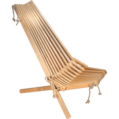 Ecofurn Ecochair křeslo Brezové drevo olej svetlo hnedý