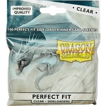 Dragon Shield Standard Perfect fit Sideloading Sleeves Clear obaly 100 ks