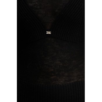 Elisabetta Franchi Рокля с вълна Elisabetta Franchi (AM30S57E2)