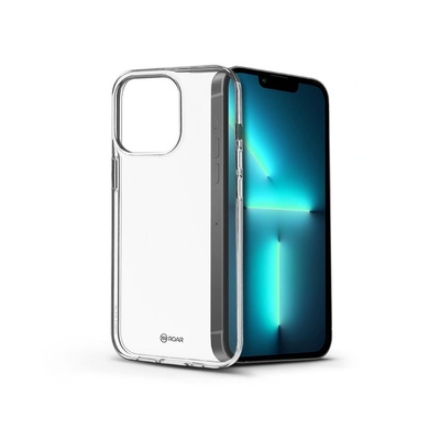 Roar Силиконов Калъф за iPhone 13 Pro Max, ROAR Case, Прозрачен (KC0728)