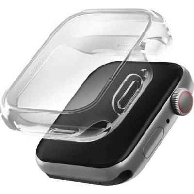 UNIQ Garde Hybrid TPU+PC pouzdro Apple Watch (40mm) čiré