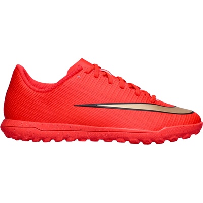 Nike JR MERCURIAL VAPOR 17 CLUB TF Červená Zlatá