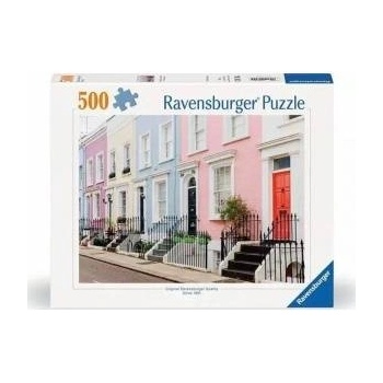 Ravensburger Puzzle 2D 500 Colorful Townhouses London