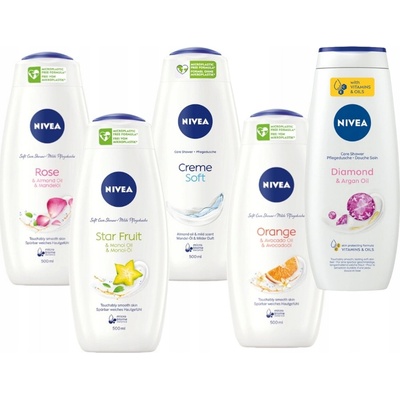 Nivea Creme Soft sprchový gel 500 ml – Zboží Dáma