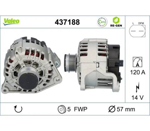 generátor VALEO 437188