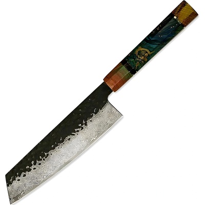 HARAHU Дамаски кухненски нож SE-37547 - Kiritsuke / Многоцветен KP37547 (SE-37547)