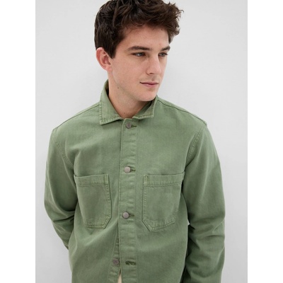 GAP Дънкова oversize риза Utility GAP GAP | Zelen | МЪЖЕ | XS