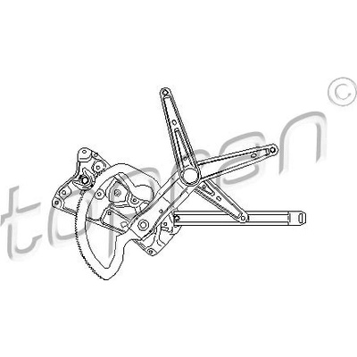 Mechanizmus zdvíhania okna TOPRAN 501 823