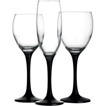 ArtCraft Glassware LAV-VEN 541 PA025AC -Чаша за шампанско с черно столче 220cc. VENUE (0159195)