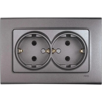 VIKO КОНТАКТ ДВОЕН СИВ VIKO BY PANASONIC Linnera Life (8681224867802)