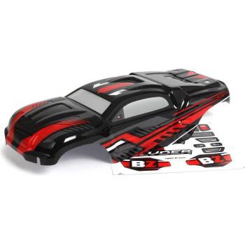 HPI RACING Купе тръги 1/16 HPI Racing Blackzon Painted Truck Body ST (Black/Red) 1/16 HPI540192 (HPI540192)