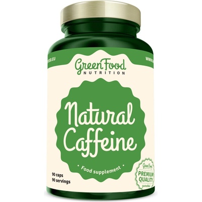 GreenFood Nutrition Natural kofeín 90 kapsúl