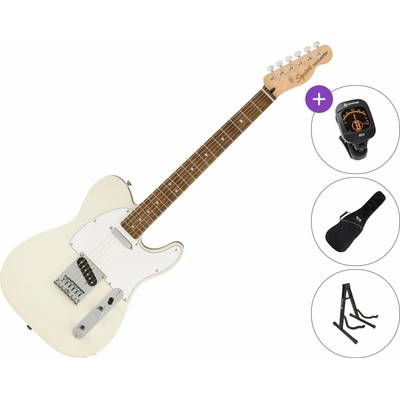 Fender Squier Affinity Series Telecaster LRL WPG Basic SET Olympic White