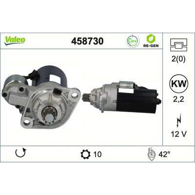 Startér VALEO 458730