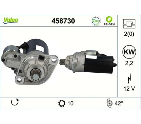Startér VALEO 458730