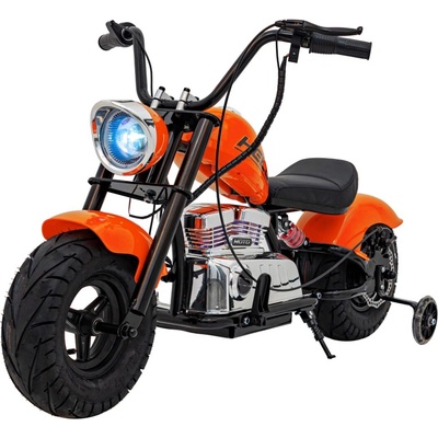 Ramiz Elektrická motorka Chopper Warrior oranžová