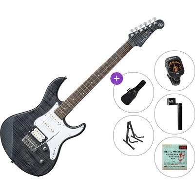 Yamaha Pacifica 212V FM Standard SET Translucent Black Електрическа китара