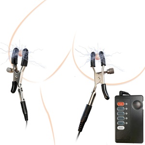 SuperLove E-Stim Nipple Clamps Set