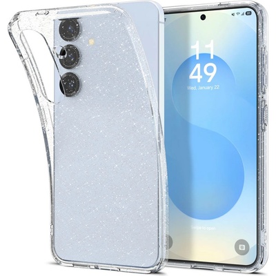 Spigen Удароустойчив, силиконов кейс за Samsung Galaxy S25+ Plus от Spigen Liquid Crystal - Glitter Crystal (8809971238076)