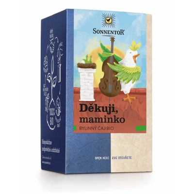 SONNENTOR - Благодаря ти, мамо, пакетчета чай, био, 18 бр