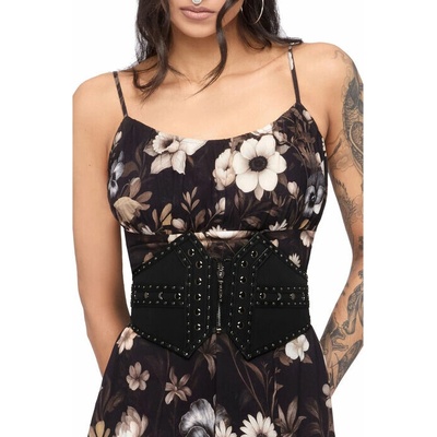 KILLSTAR pásek pás MIDNIGHT VALE Black KSRA014899