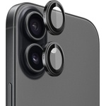 Blueo Протектор - Камера за iPhone 17 - Blueo - Оригинално стъклено стъкло със сапфирено кристално покритие - Черен