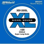 D'Addario XB125SL Еденична струна за бас китара