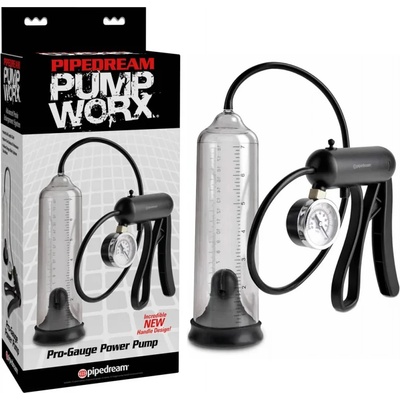 Пенис помпа за интензивно засмукване - Pump Worx Pro-Gauge (PIPE315123)