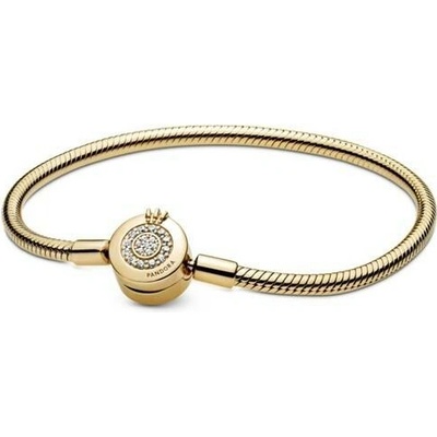 PANDORA Náramek Shine Třpytivé O s korunkou 16 cm 569046C01-16