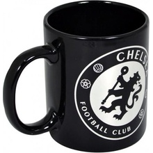 Forever Collectibles Keramický hrnček FC CHELSEA React Black p 8cm v 10cm o 325 ml