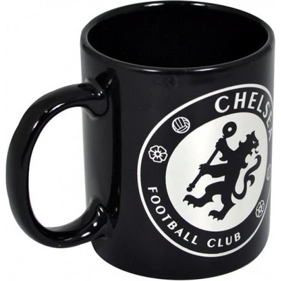 Forever Collectibles Keramický hrnček FC CHELSEA React Black p 8cm v 10cm o 325 ml