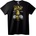 NOONEBRAND Тениска Обратно към Парите - 3XL, Black