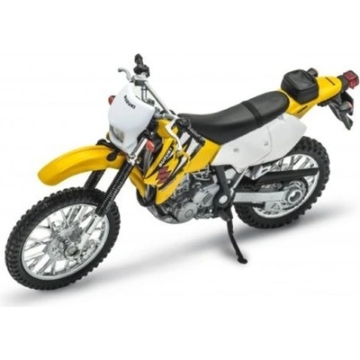 Welly Suzuki DR Z 400 S žlutá 1:18
