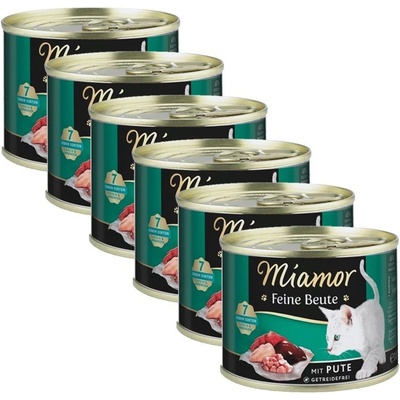 Miamor Feine Beute s morčacím 6 x 185 g