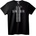 NOONEBRAND Тениска LUX Кръст - 2XL, White