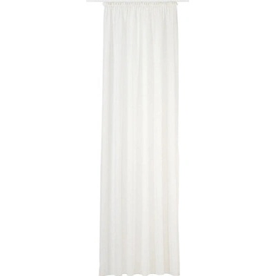 Záclona Voile těžko vznítitelná Uni béžová 300x245 cm
