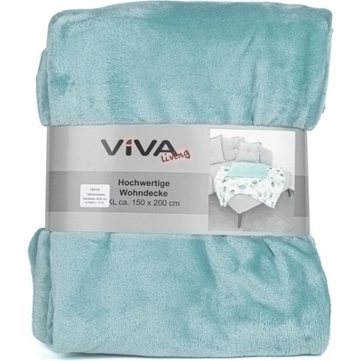Avax deka mikroflanel jednobarevná mintová 150x200