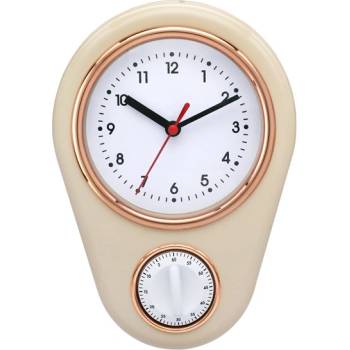 Too CL-9616 Кухненски стенен часовник с таймер 22, 5cm (TOO CL-9616)