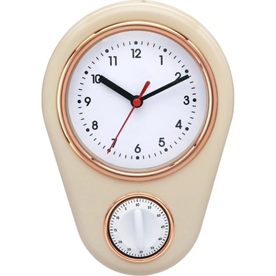 Too CL-9616 Кухненски стенен часовник с таймер 22, 5cm (TOO CL-9616)