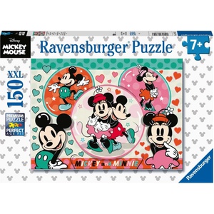 Ravensburger Пъзел Ravensburger от 150 XXL части - Мики Маус и Мини Маус (13325) - ozone