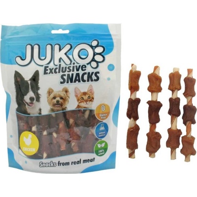 Juko Snack Chicken & Duck Liver Wrap Rawhide 250 g