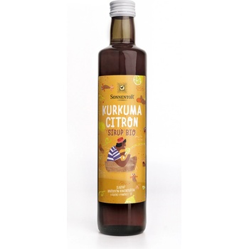 Sonnentor Kurkuma citron sirup bio 0,5 l